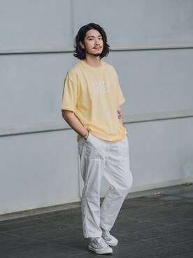「excelsior」｜林育準🇹🇼さん（メンズ・180cm）の春コーディネート