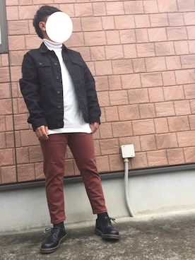 「げんじ」｜中野 勇太さん（メンズ・165cm・10代）の秋コーディネート