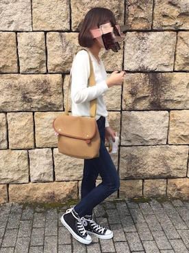  李奈さん（レディース・158cm）の春コーディネート