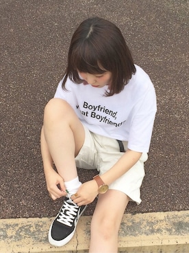  李奈さん（レディース・158cm）の夏コーディネート