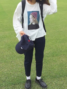  李奈さん（レディース・158cm）の秋コーディネート