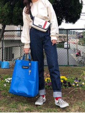  李奈さん（レディース・158cm）の春コーディネート