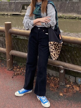  李奈さん（レディース・158cm）の秋コーディネート