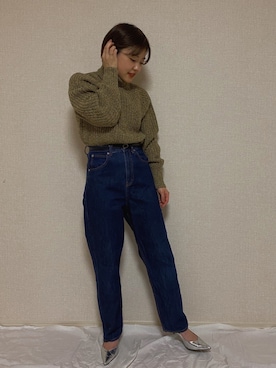 「ラブアンドピース2020」｜「アイテム（アクセサリー）」を使った、ぺいさん（レディース・156cm）の秋コーディネート