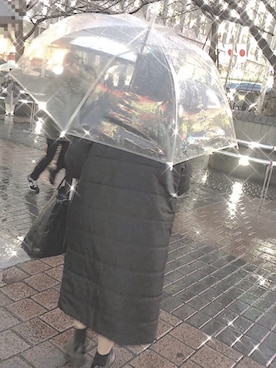「TIGORA（ティゴラ）のアイテム（ジャケット/アウター）」を使った、ㅎㅈㅋさん（レディース・160cm）の冬コーディネート