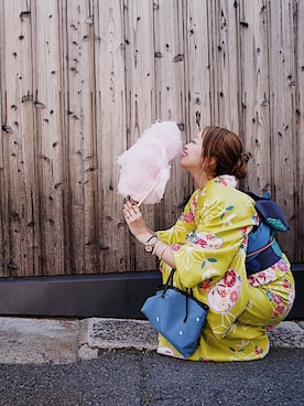 「モダン」｜「アイテム（その他）」を使った、mainaさん（レディース・164cm）の夏コーディネート