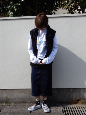 okayuさん（レディース・153cm）の春コーディネート