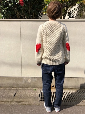 「MILKFED.」｜「アイテム（スリッポン）」を使った、okayuさん（レディース・153cm）の春コーディネート