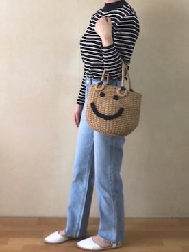 rina ❁. さん（レディース・161cm）の春コーディネート