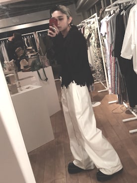 「CYCLE（サイクル）のアイテム」を使った、애경さん（レディース・165cm）の秋コーディネート