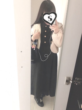 「レベッカブティック」｜saeෆ̈さん（レディース・160cm）の秋コーディネート