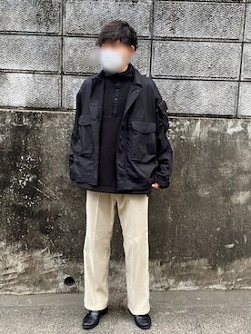 「stein（シュタイン）のアイテム（その他トップス）」を使った、ぺひさん（メンズ・178cm）の冬コーディネート