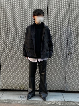 「endevice（エンデヴァイス）のアイテム（シューズ）」を使った、ぺひさん（メンズ・178cm）の冬コーディネート
