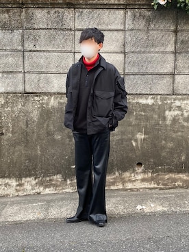 「endevice（エンデヴァイス）のアイテム（シューズ）」を使った、ぺひさん（メンズ・178cm）の冬コーディネート