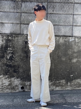 「no.（ナンバー）のアイテム」を使った、ぺひさん（メンズ・178cm）の春コーディネート