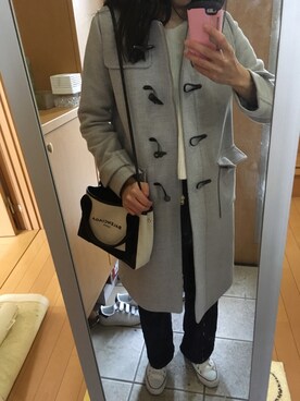 「CONVERSE（コンバース）のconverse（コンバース） ALL STAR OX（オールスターOX）（スニーカー）」を使った、ありさん（レディース・166cm）の春コーディネート