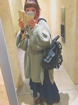 「Grafeaのアイテム」を使った、keiさん（レディース・152cm）の冬コーディネート