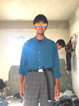 やました りくーさん（メンズ・170cm）の夏コーディネート