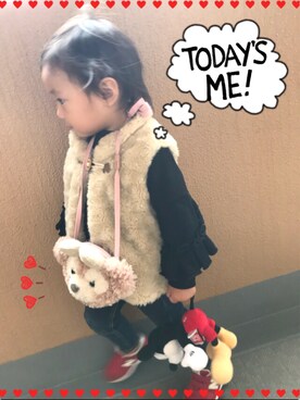 ichikan*さん(キッズ・90cm)の秋コーディネート