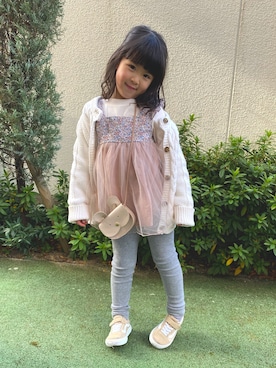 tansaraさん（キッズ・110cm）の冬コーディネート