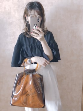 「URSELECT」｜cogumaさん（レディース・157cm）の夏コーディネート