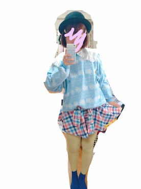 「青文字系」｜WACOさん（レディース・160cm）の春コーディネート