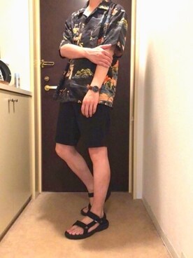 「たんぱんこぞう」｜ぽんたさん（メンズ・175cm）の夏コーディネート