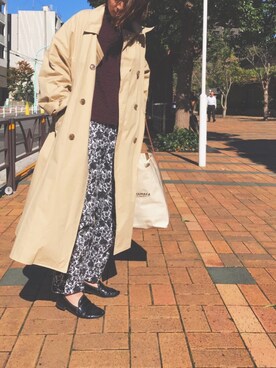 「sofar（ソーファー）のアイテム」を使った、catalさん（レディース・164cm）の秋コーディネート