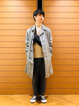 tk.TAKEO KIKUCHI 国分寺マルイさん（メンズ・178cm）の冬コーディネート