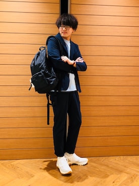 「tk.TAKEO KIKUCHI」｜「アイテム（その他）」を使った、tk.TAKEO KIKUCHI 国分寺マルイさん（メンズ・175cm）の春コーディネート