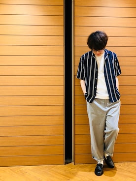 「tk.TAKEO KIKUCHI」｜「アイテム（その他）」を使った、tk.TAKEO KIKUCHI 国分寺マルイさん（メンズ・175cm）の春コーディネート