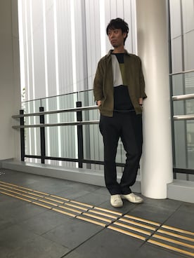 tk.TAKEO KIKUCHI 国分寺マルイさん（メンズ・178cm）の夏コーディネート