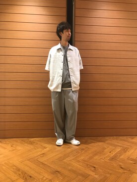 tk.TAKEO KIKUCHI 国分寺マルイさん（メンズ・178cm）の夏コーディネート