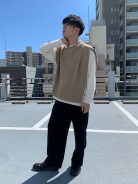 tk.TAKEO KIKUCHI 国分寺マルイさん（メンズ・169cm）の秋コーディネート