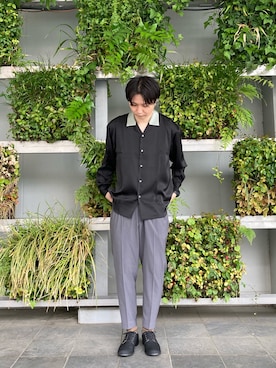 tk.TAKEO KIKUCHI 国分寺マルイさん（メンズ・178cm）の春コーディネート