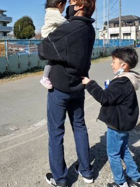 「BREEZE（ブリーズ）のアイテム（パーカー）」を使った、rikkyunさん（メンズ・176cm）の冬コーディネート