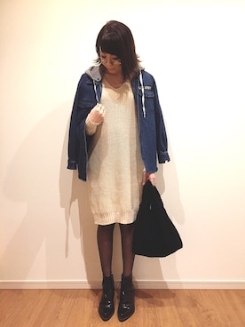 *･Risa･*さん（レディース・163cm）の冬コーディネート