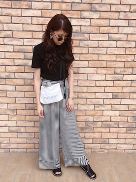 *･Risa･*さん（レディース・163cm）の夏コーディネート