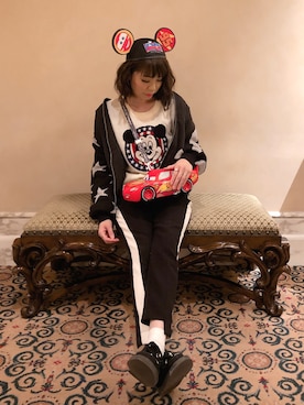 「RODEO CROWNS WIDE BOWL（ロデオクラウンズワイドボウル）のアイテム（ブルゾン）」を使った、*･Risa･*さん（レディース・163cm）の冬コーディネート