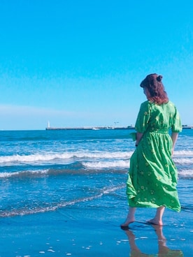 Reina...iさん（レディース・154cm）の夏コーディネート