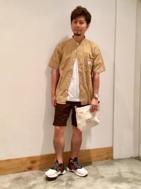 「SMITH'S（スミス）のアイテム」を使った、coen KA23さん（メンズ・165cm）の夏コーディネート