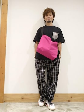 「ポケットT」｜coen KA23さん（メンズ・165cm）の夏コーディネート