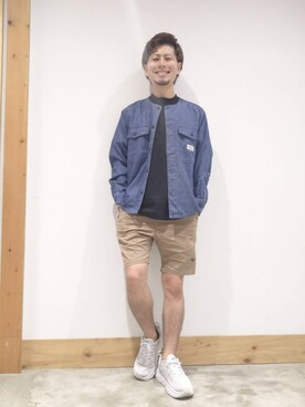「ポケットT」｜coen KA23さん（メンズ・165cm）の夏コーディネート