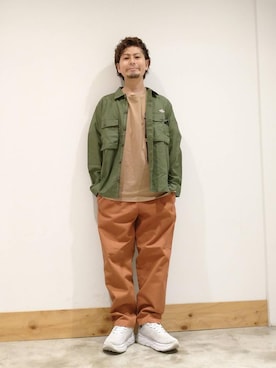 「ポケットT」｜coen KA23さん（メンズ・165cm）の秋コーディネート