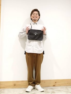 「オックスフォード」｜coen KA23さん（メンズ・165cm）の秋コーディネート