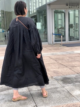 「SLOBE IENA（スローブイエナ）のアイテム（リング）」を使った、NNさん（レディース・165cm）の夏コーディネート