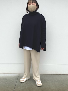 NNさん（レディース・165cm）の冬コーディネート