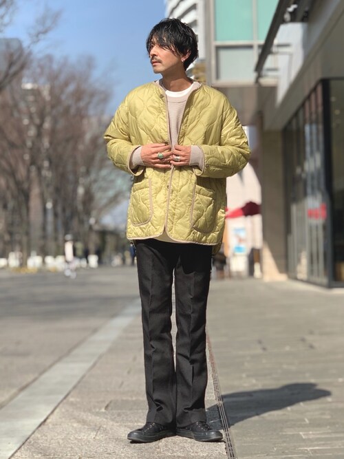 Journal Standard Relume みなとみらい店yamaさんのミリタリージャケットを使ったコーディネート Zozotown