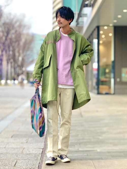 Journal Standard Relume みなとみらい店yamaさんのモッズコートを使ったコーディネート Zozotown