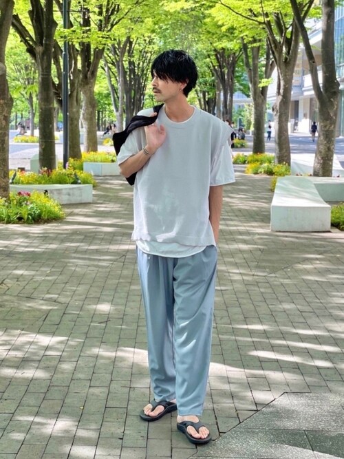 Journal Standard Relume みなとみらい店yamaさんのtシャツ カットソーを使ったコーディネート Zozotown